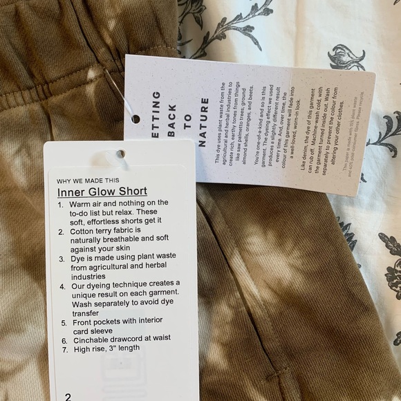 Lululemon Inner Glow short NWT - Picture 6 of 7